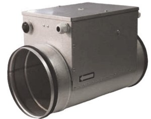 Канальный электрический нагреватель Komfovent ASDHE-300-400-3 (-30..0)/(0...+30)