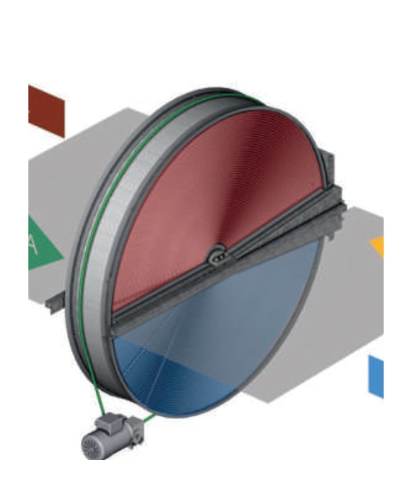 Роторный рекуператор Komfovent RR-AL-1100-L-O-SN(1206x1210x290)-PN-A1 Роторный рекуператор Komfovent RR-AL-1100-L-O-SN(1206x1210x290)-PN-A1
