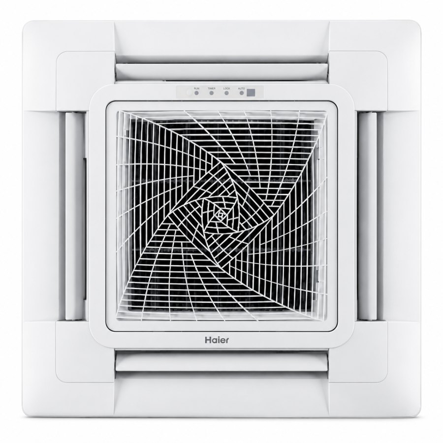 Кассетный внутренний блок Haier AB50S2SC2FA для мульти-сплит систем, панель PB-620KB