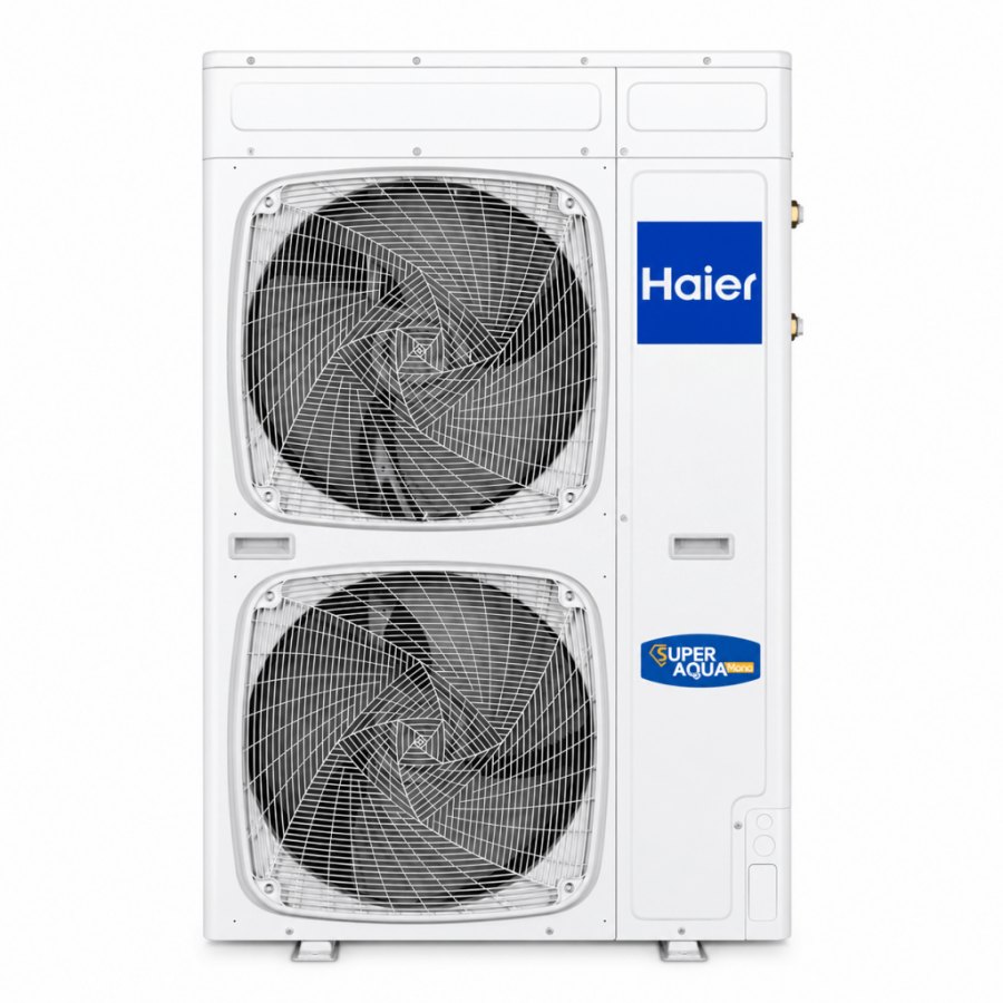 Моноблочный тепловой насос воздух-вода Haier Super Aqua mono AU112FYCRA(HW)