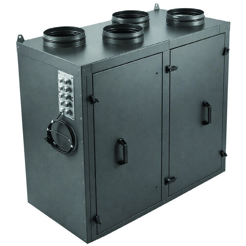 Приточно-вытяжная установка с роторным рекуператором RWN-RR-7400(50c)-ЕС(B500)-W-Vertical(N)