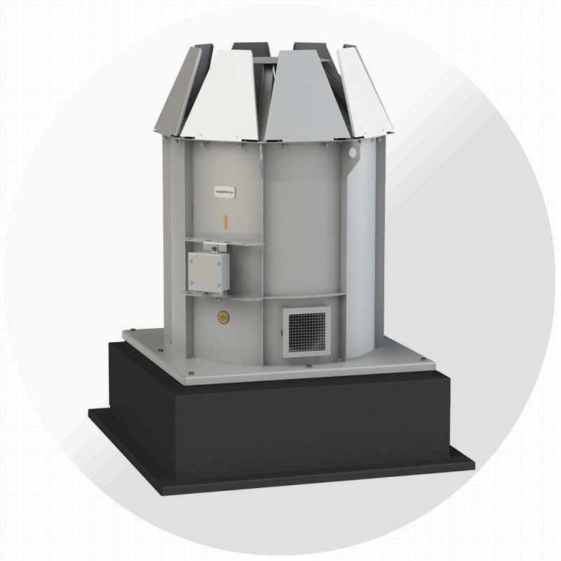 Вентилятор дымоудаления ВОФ-ДУ №10, Ø1000 мм Вентилятор дымоудаления ВОФ-ДУ №10, Ø1000 мм