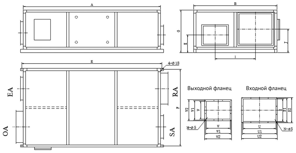 Приточно-вытяжная установка Supervent SR-H-6000