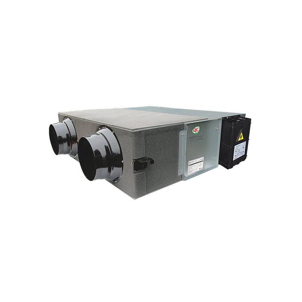 Приточно-вытяжная вентиляционная установка ROYAL Clima SOFFIO UNO RCS-1250-U+RCE-WFM Приточно-вытяжная вентиляционная установка ROYAL Clima SOFFIO UNO RCS-1250-U+RCE-WFM