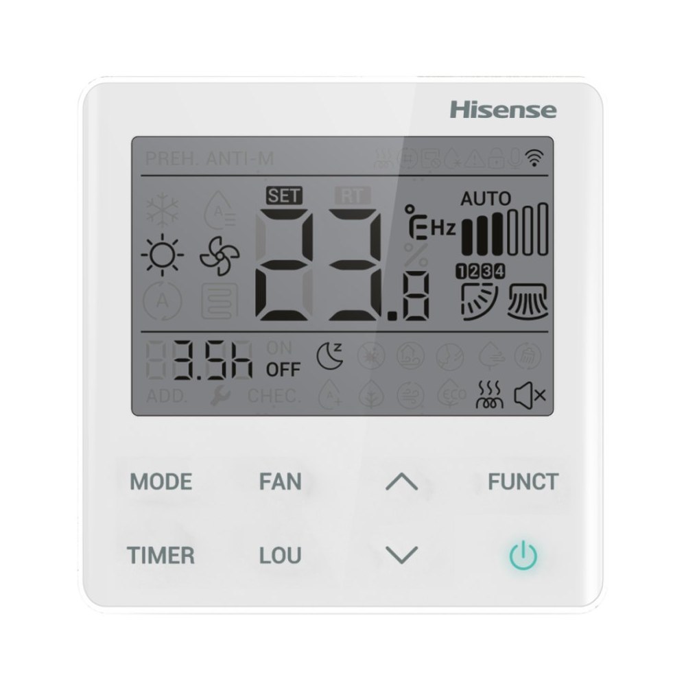 Инверторная сплит-система канального типа Hisense HEAVY EU DC Inverter ADT-09UX4RBL8/AUW-09U4RS8 WI-FI