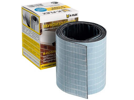 K-FONIK V-TAPE — виброгасящая самоклеящаяся лента для воздуховодов
